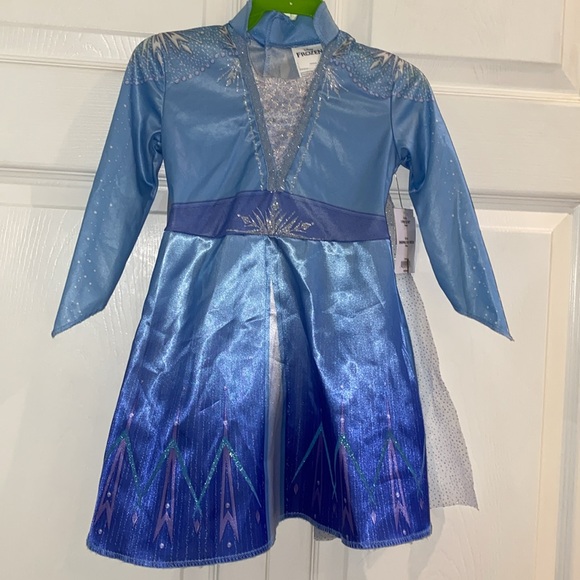 Disney Frozen Elsa Toddler Girls Halloween Costume Dress Size 2T - Picture 15 of 15